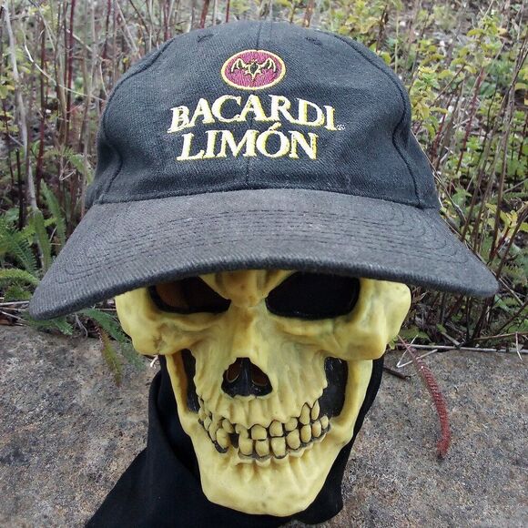 Vintage Bacardi Limon Rocks Tonic Juice Magic Strap Back Hat Cap - Picture 1 of 7